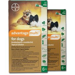 Advantage Multi for Dogs 3-9 lbs 12 Month